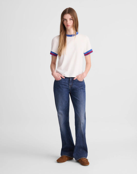 The Low-Rise Loose Jean Midnight Waters Wash | Madewell