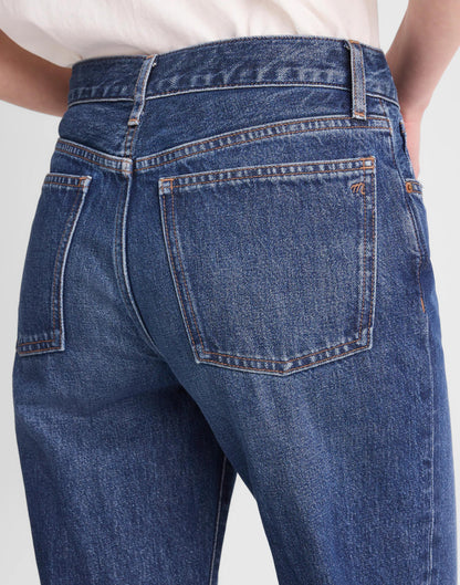 The Low-Rise Loose Jean Midnight Waters Wash | Madewell