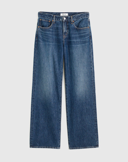The Low-Rise Loose Jean Midnight Waters Wash | Madewell
