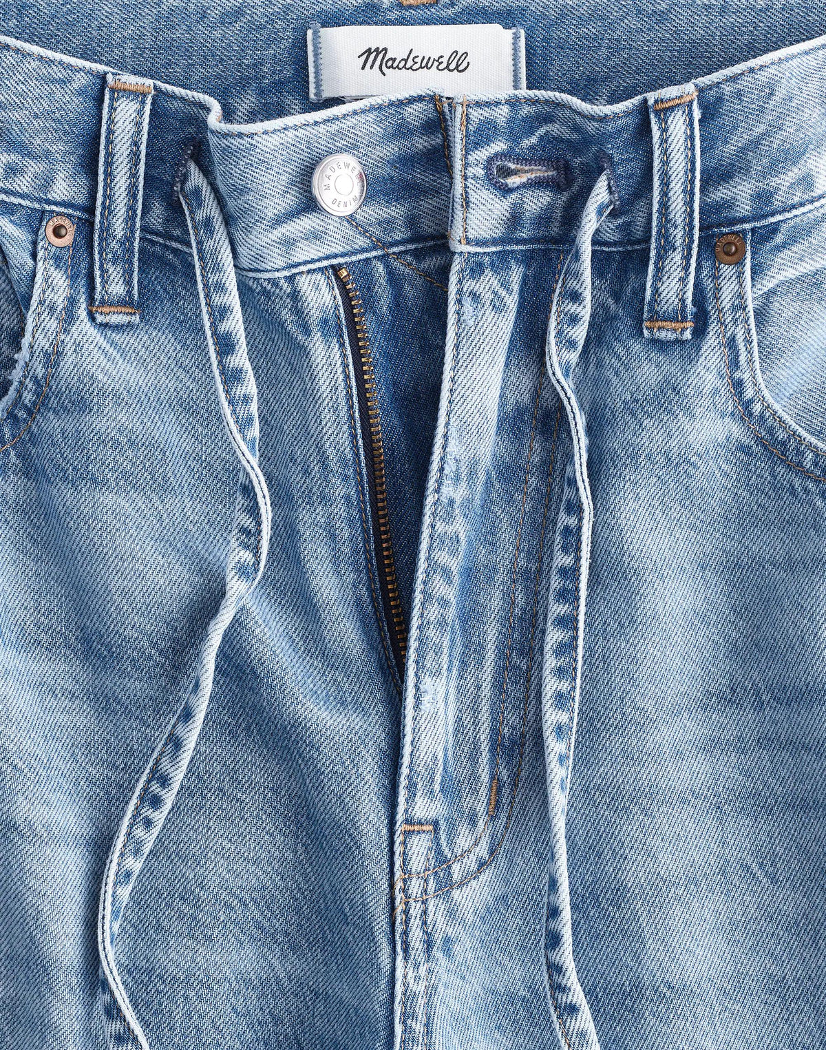 The Ultimate Wide-Leg Jean in Airy Denim Raebrook Wash | Madewell
