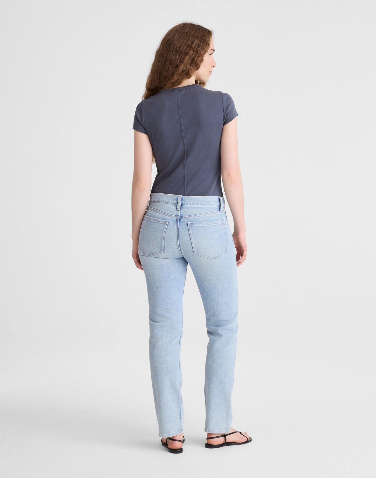 The Jules Slim-Straight Jean Foster Wash | Madewell