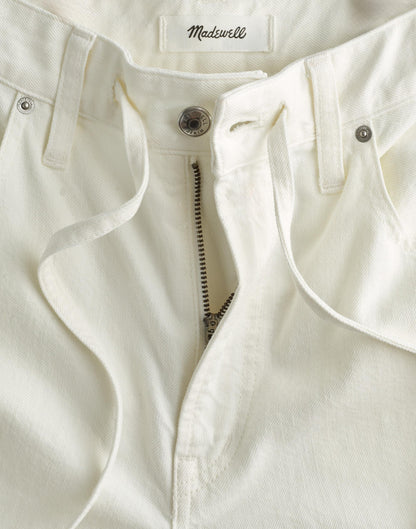 The Curvy Ultimate Wide-Leg Jean Tile White | Madewell