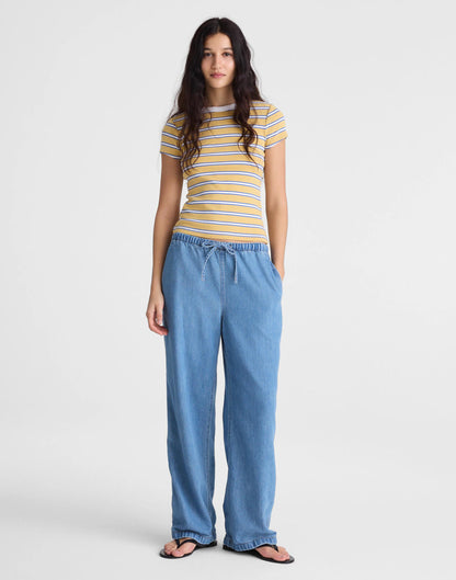 Pull-On Jeans in Airy Denim Lido Wash | Madewell
