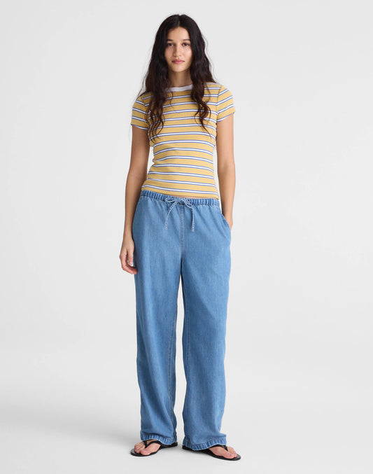 Pull-On Jeans in Airy Denim Lido Wash | Madewell