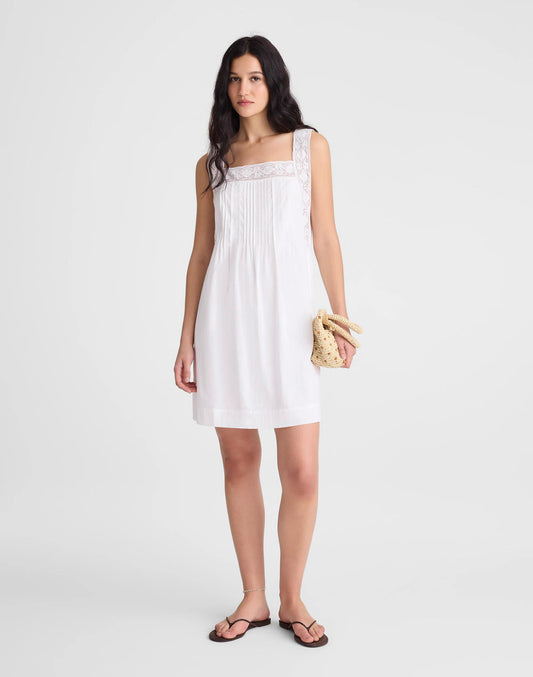 The Sophie Mini Dress White | Madewell