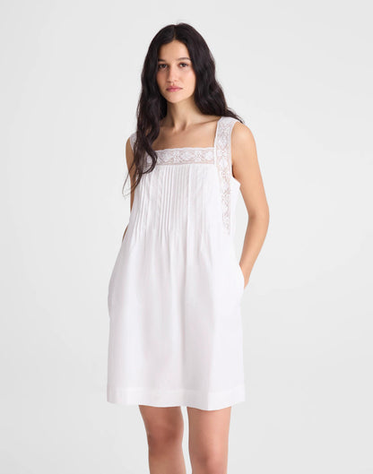 The Sophie Mini Dress White | Madewell