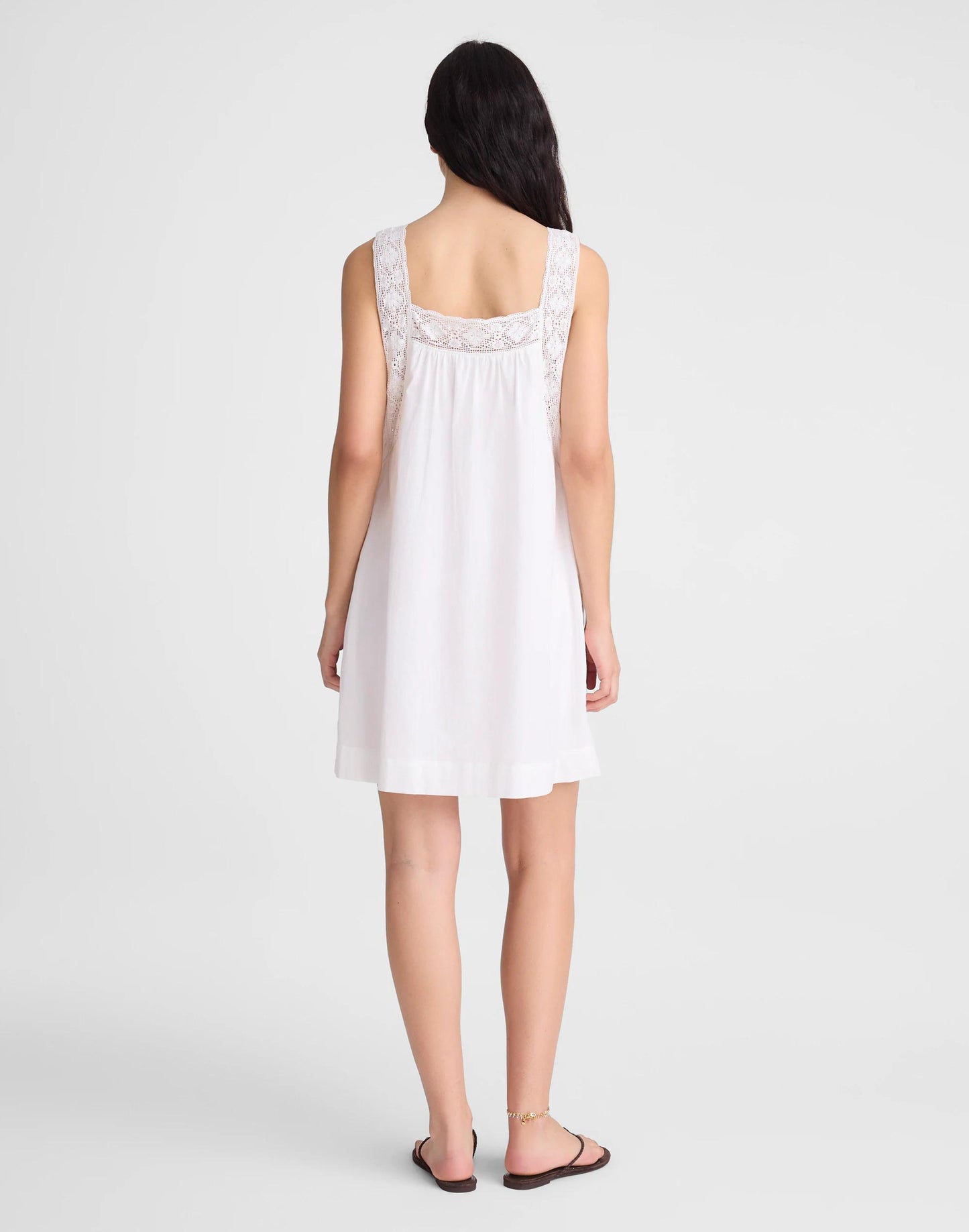 The Sophie Mini Dress White | Madewell