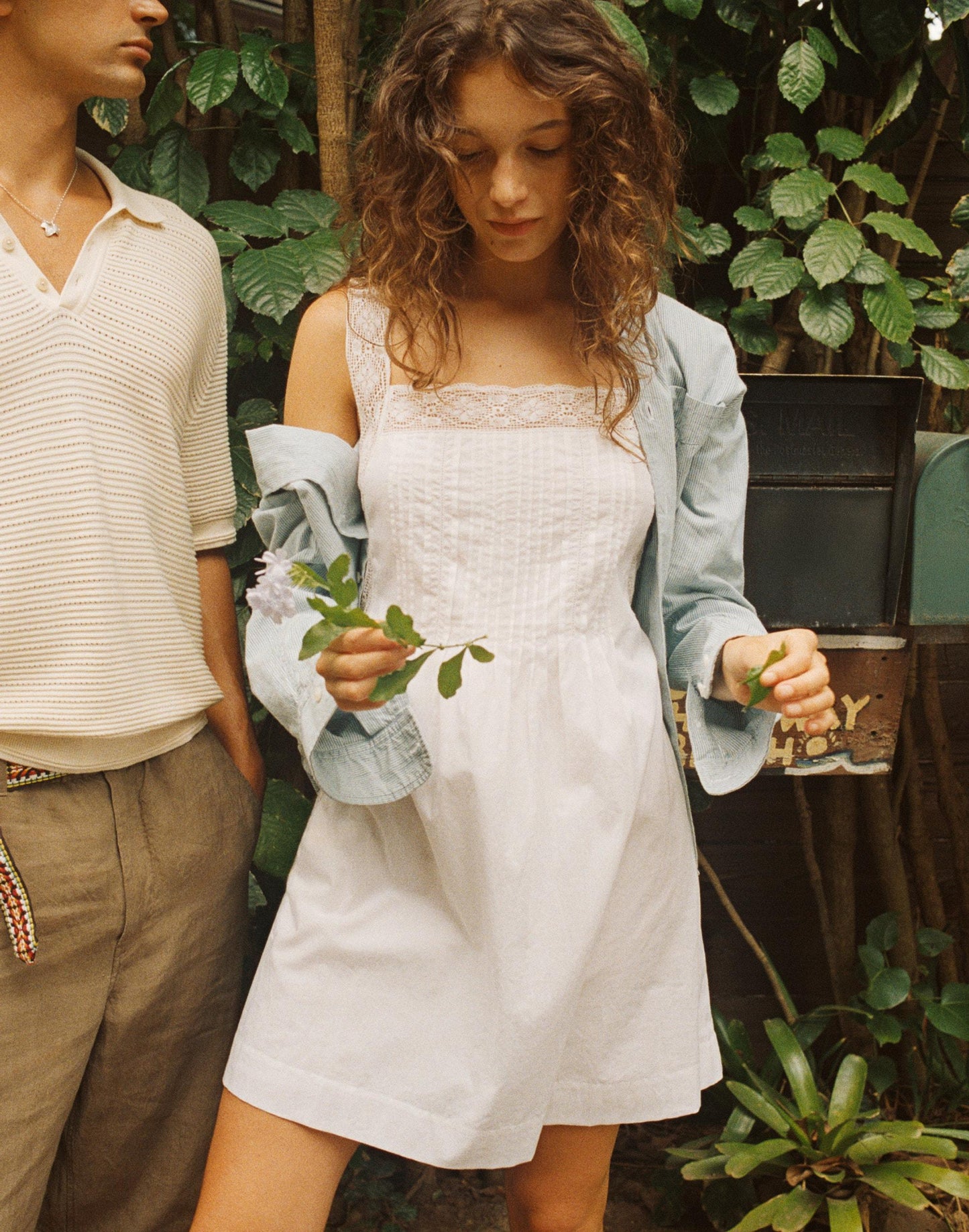 The Sophie Mini Dress White | Madewell