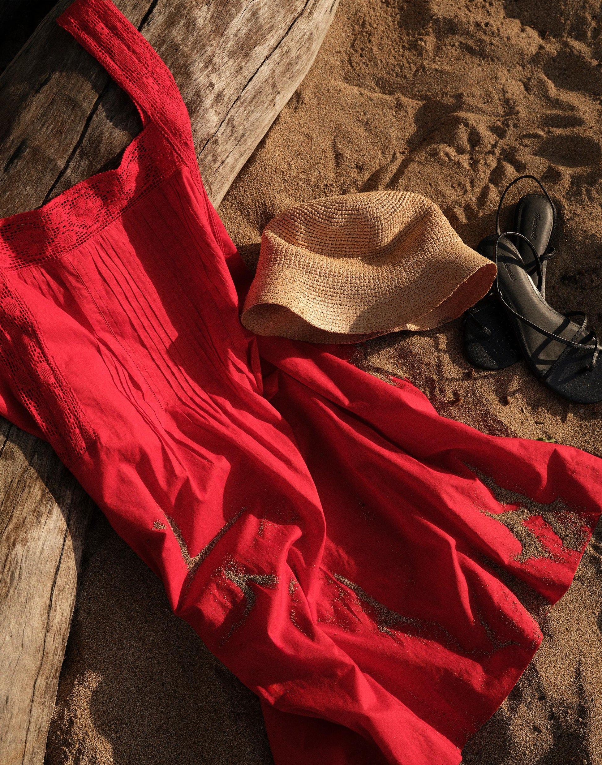 The Sophie Mini Dress Varsity Red | Madewell