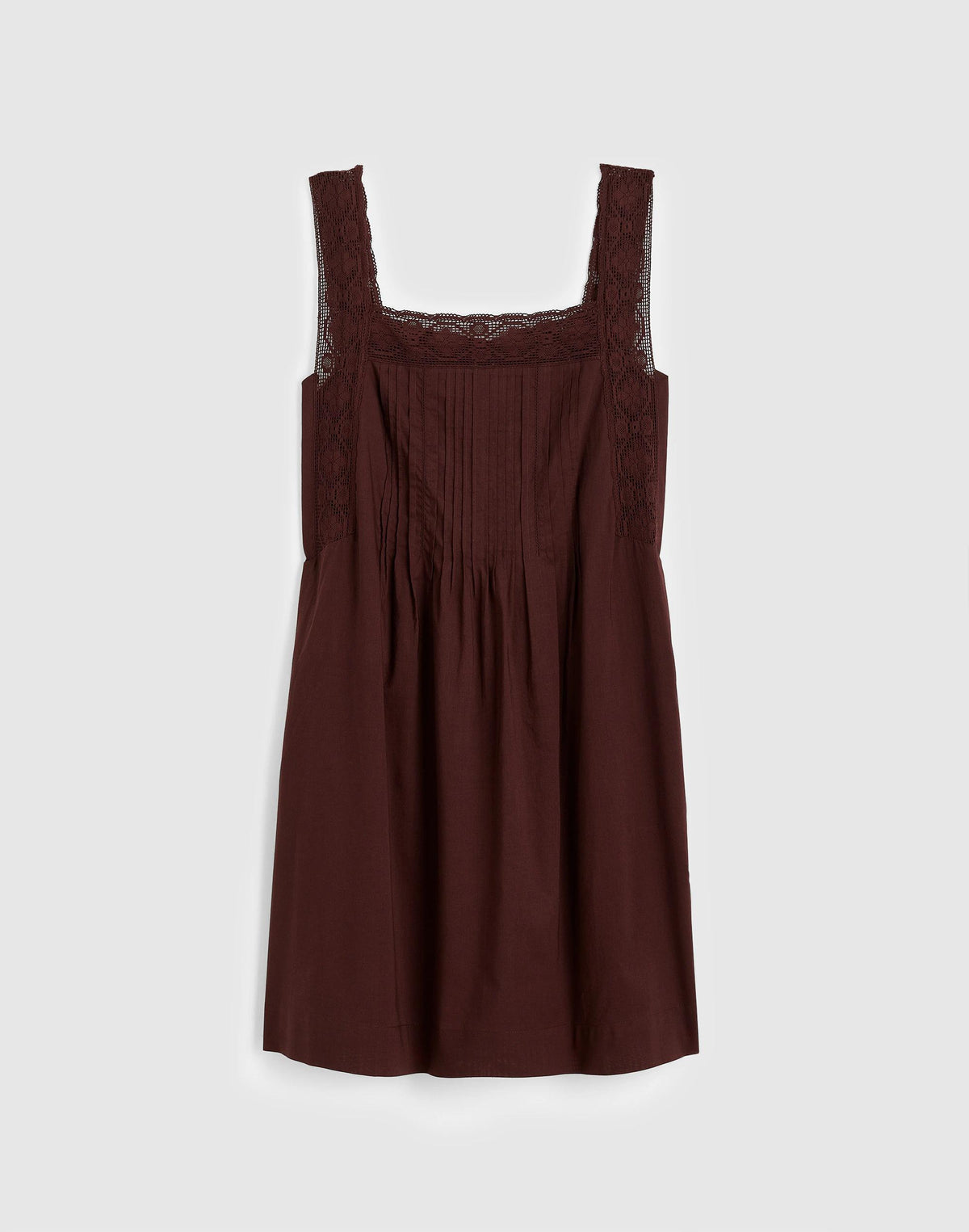 The Sophie Mini Dress Burnt Cocoa | Madewell