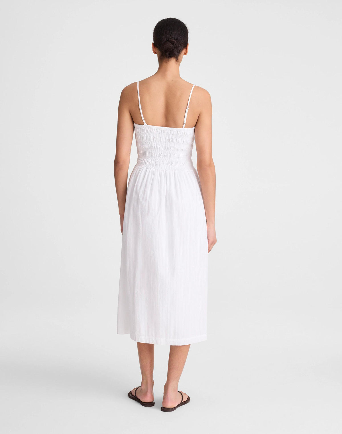The Peyton Midi Dress White | Madewell