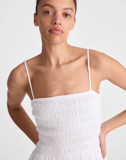 The Peyton Midi Dress White | Madewell