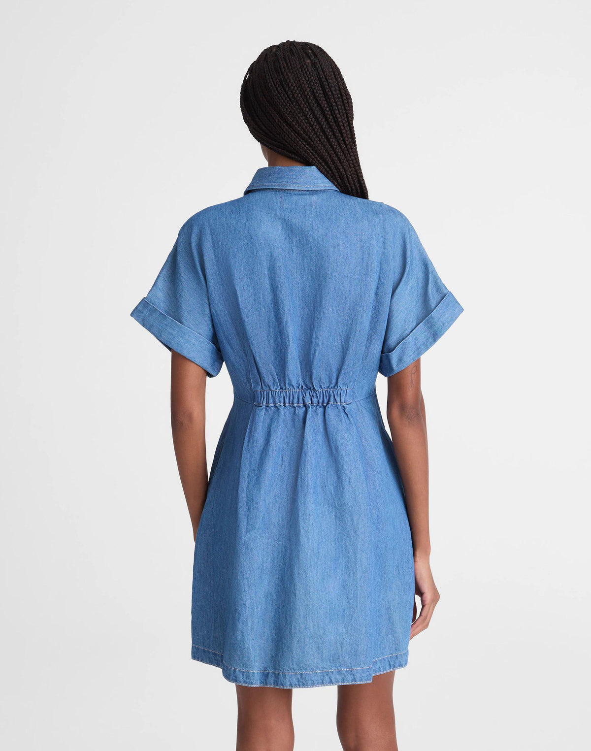 The Perry Denim Shirtdress Seaside Wash | Madewell