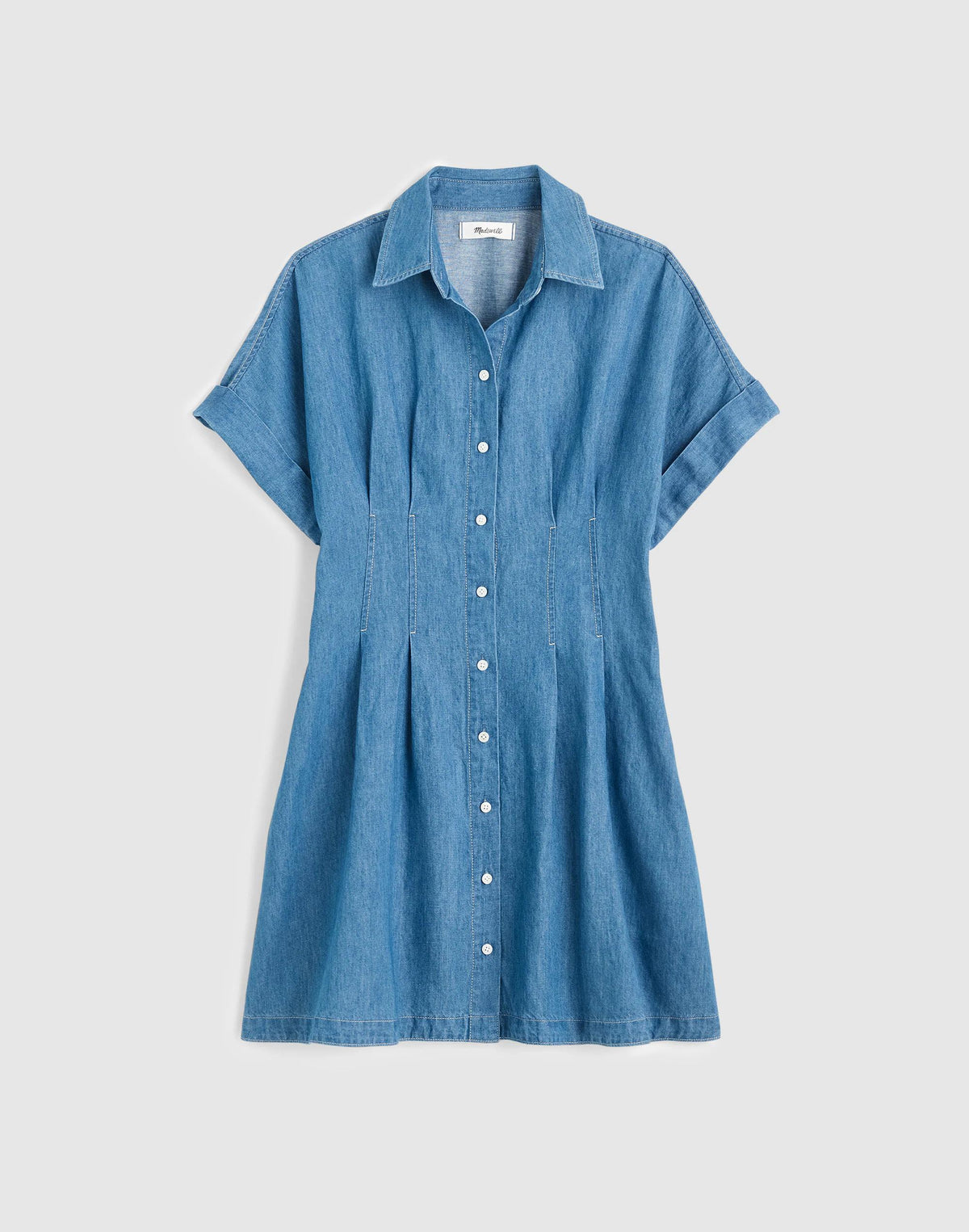 The Perry Denim Shirtdress Seaside Wash | Madewell