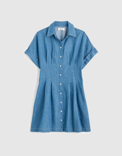 The Perry Denim Shirtdress Seaside Wash | Madewell