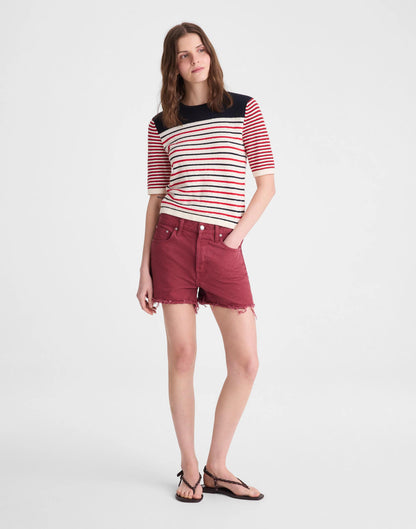 The Essex Baggy Short Dusty Merlot | Madewell