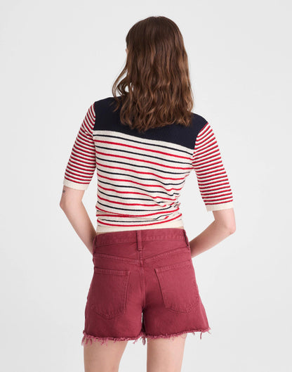 The Essex Baggy Short Dusty Merlot | Madewell
