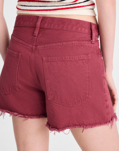 The Essex Baggy Short Dusty Merlot | Madewell
