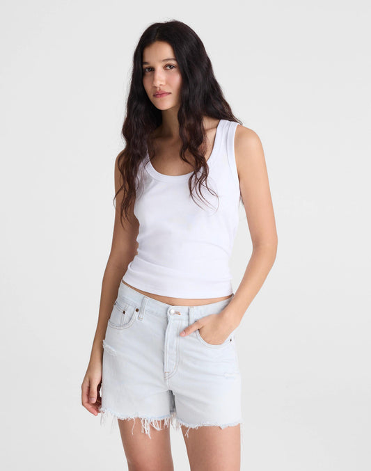 The Essex Baggy Short Extracted Sky Wash | Madewell