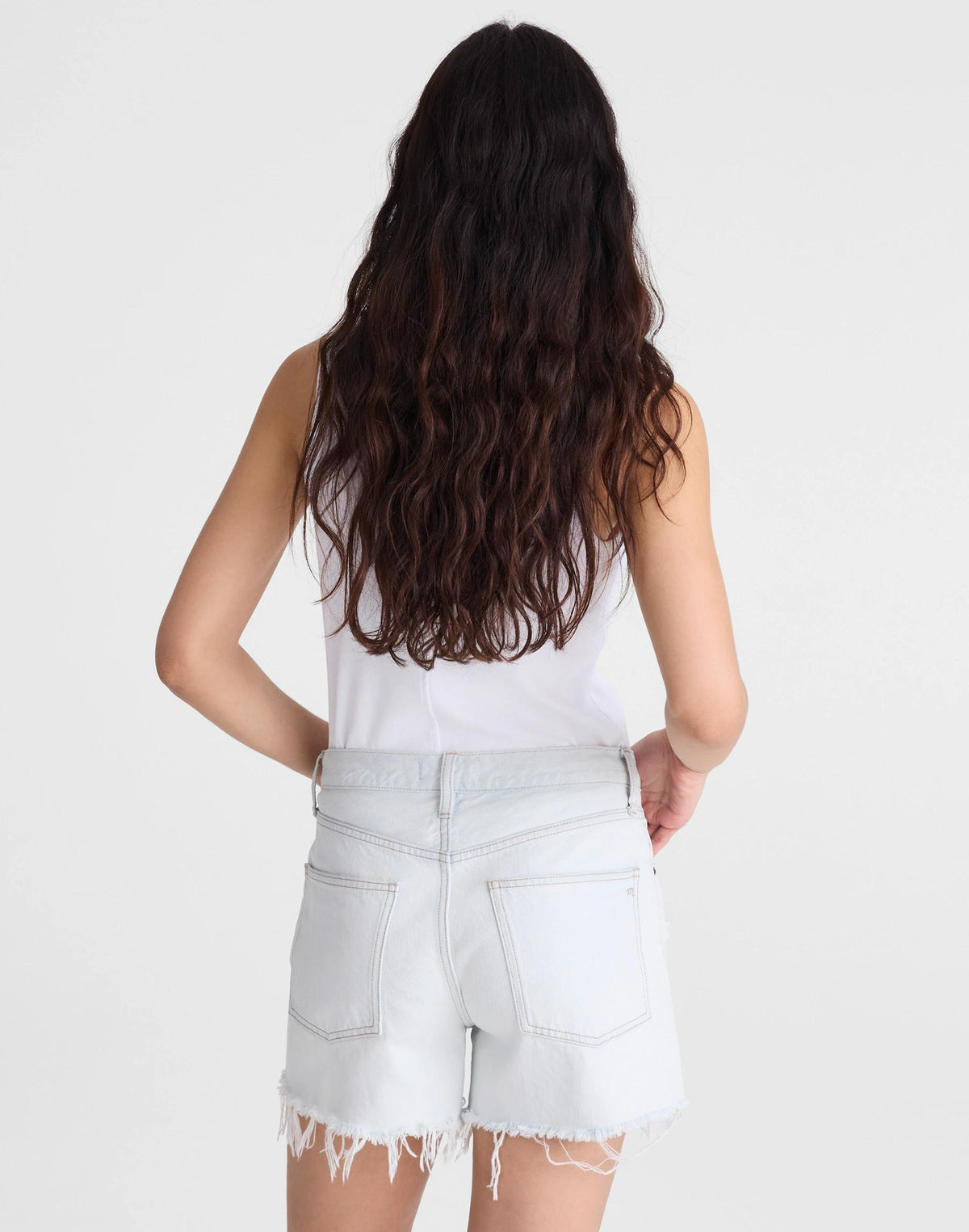 The Essex Baggy Short Extracted Sky Wash | Madewell
