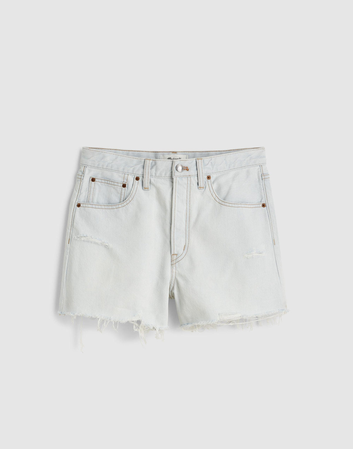 The Essex Baggy Short Extracted Sky Wash | Madewell