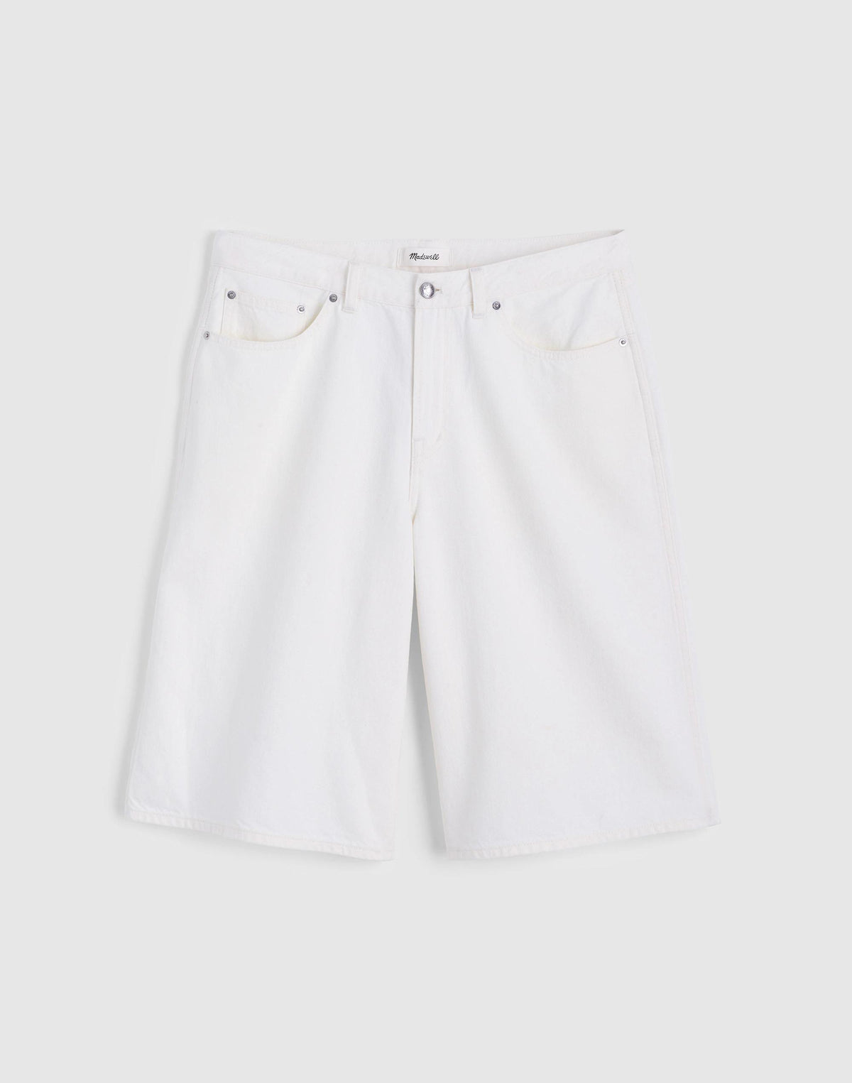 The V-Waist Bermuda Short Tile White | Madewell