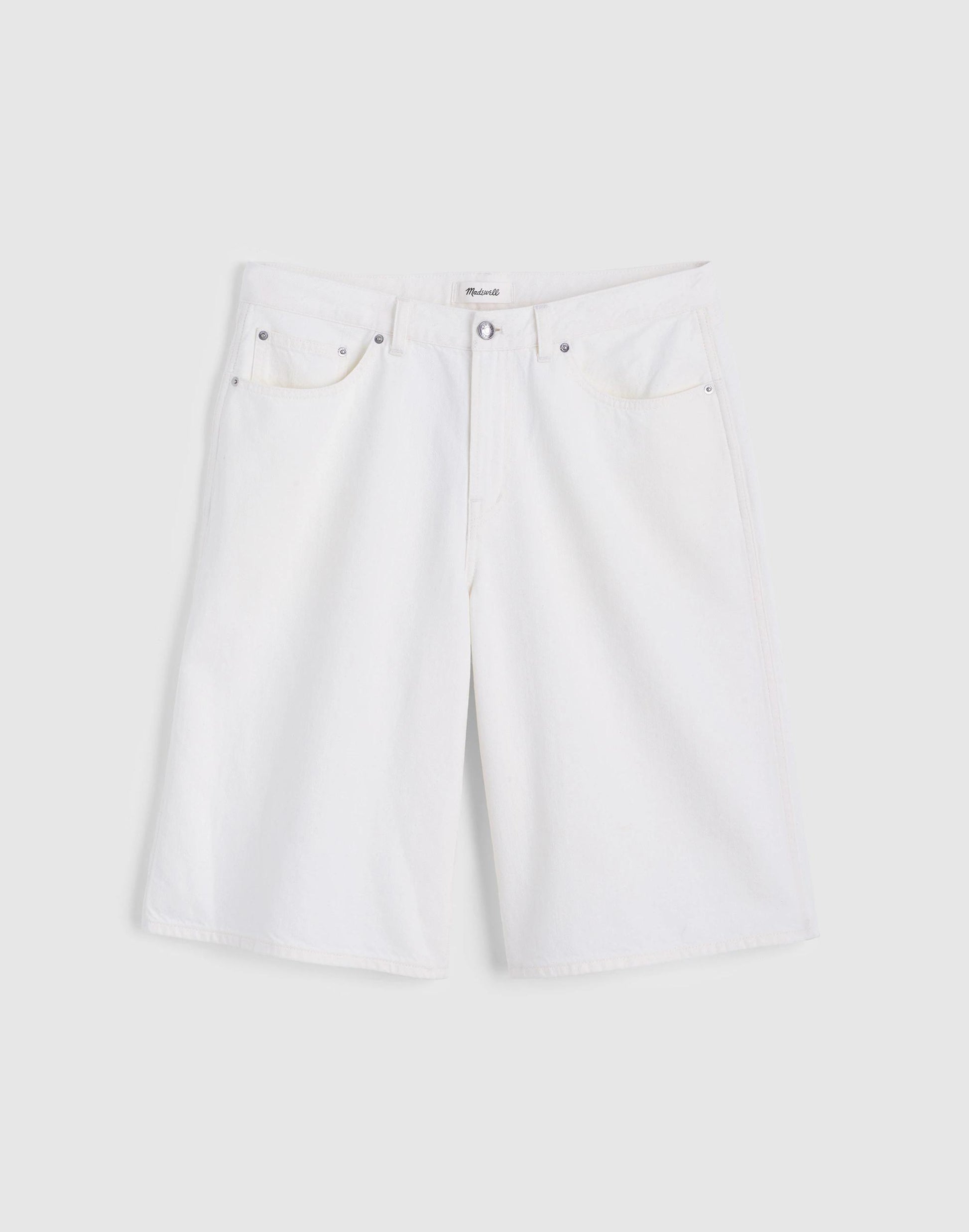 The V-Waist Bermuda Short Tile White | Madewell