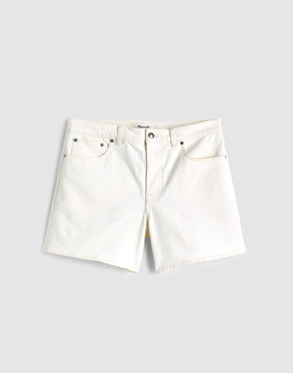 The Perfect Vintage Mid-Length Jean Short Tile White | Madewell