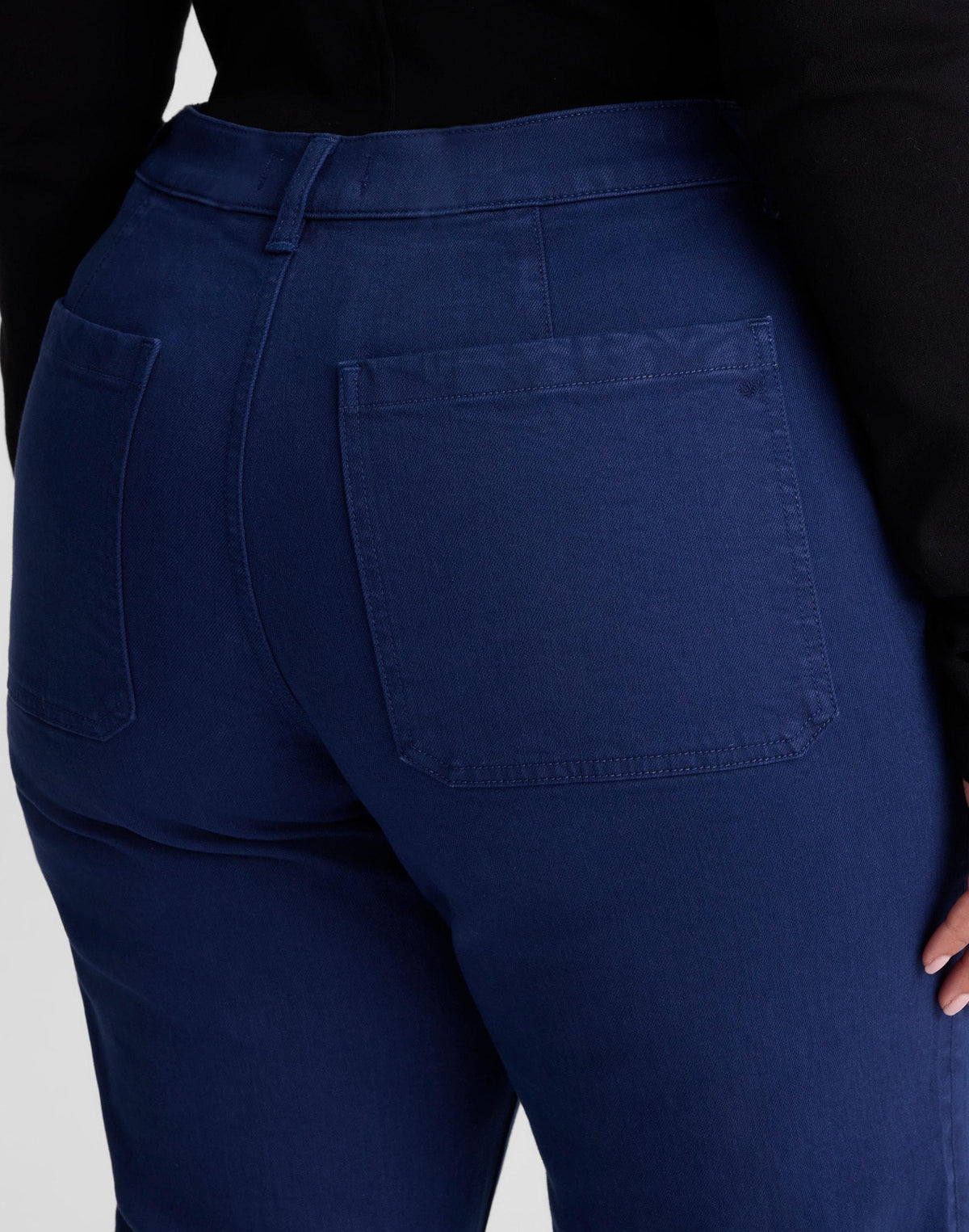The Plus Emmy Wide-Leg Pant Classic Indigo | Madewell