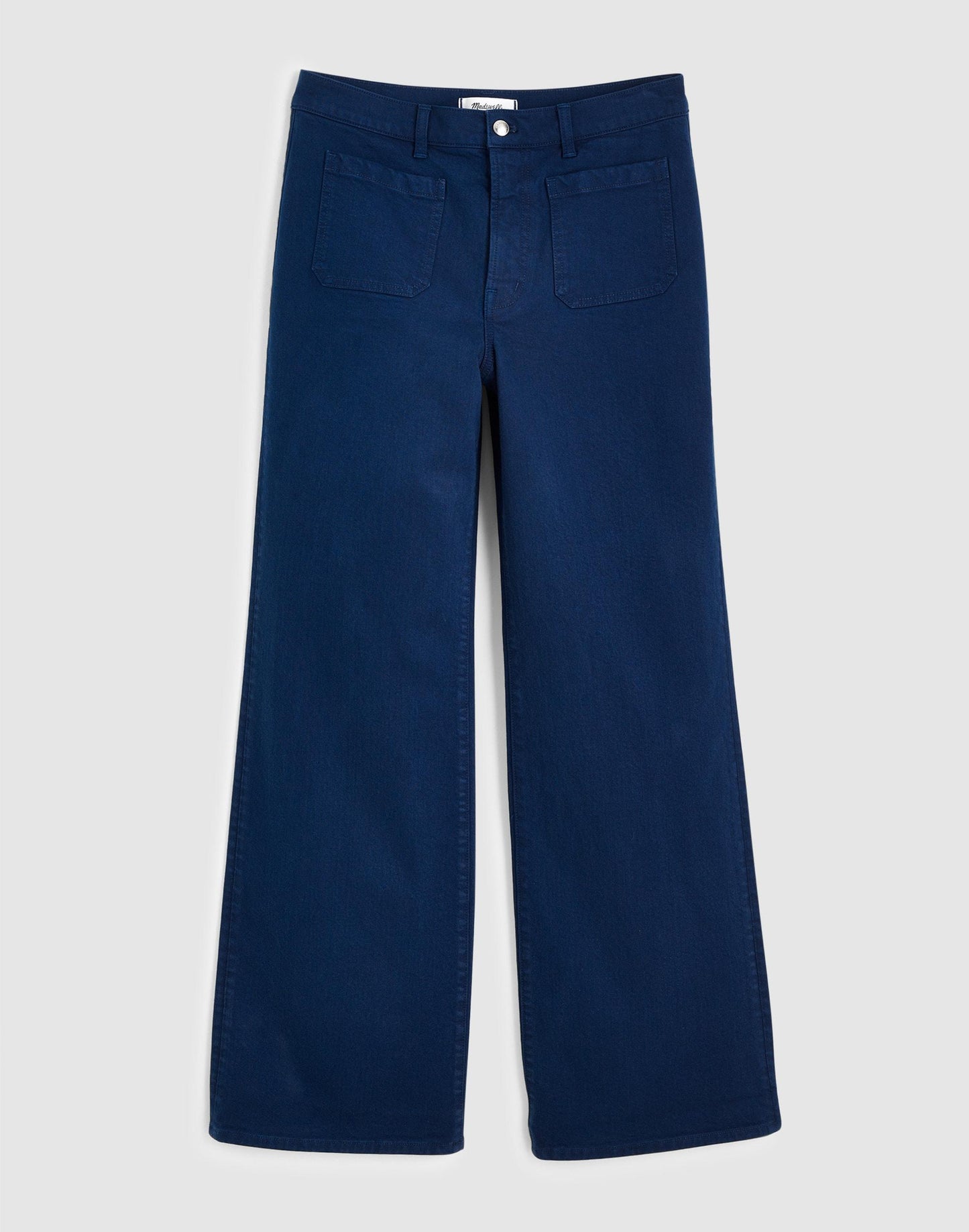 The Plus Emmy Wide-Leg Pant Classic Indigo | Madewell