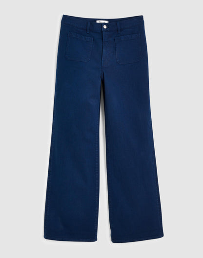 The Plus Emmy Wide-Leg Pant Classic Indigo | Madewell