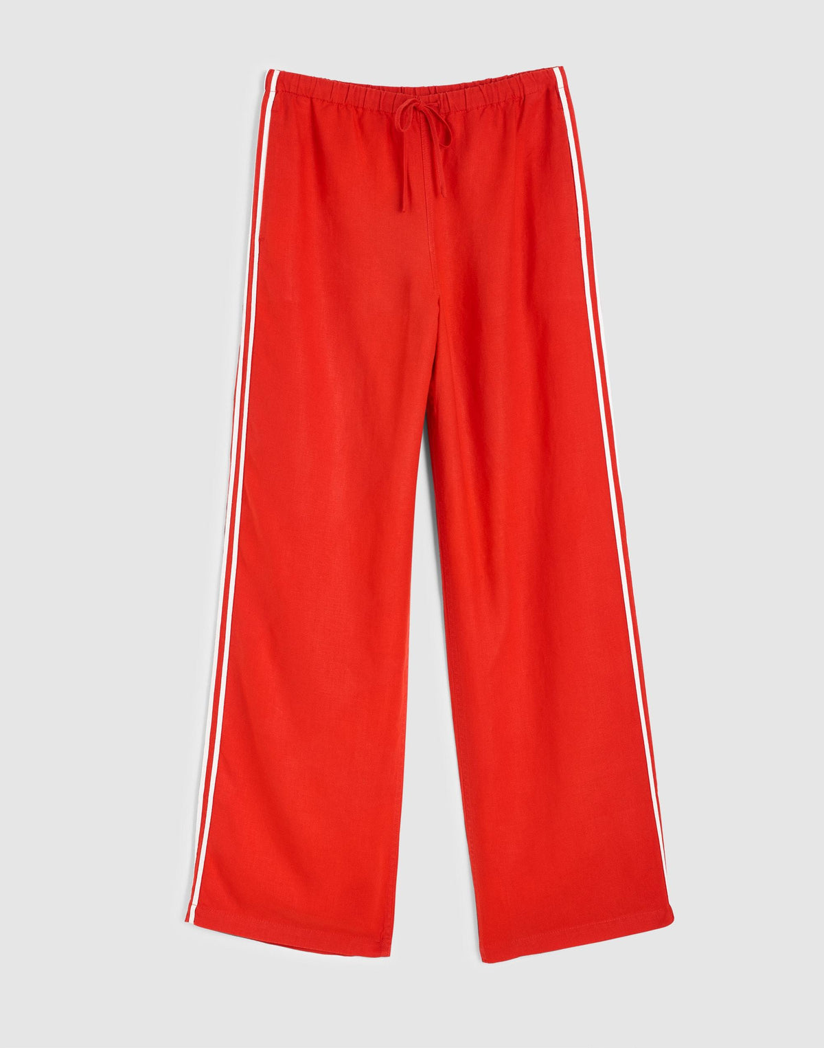 Pull-On Pants in 100% Linen Wild Poppy | Madewell