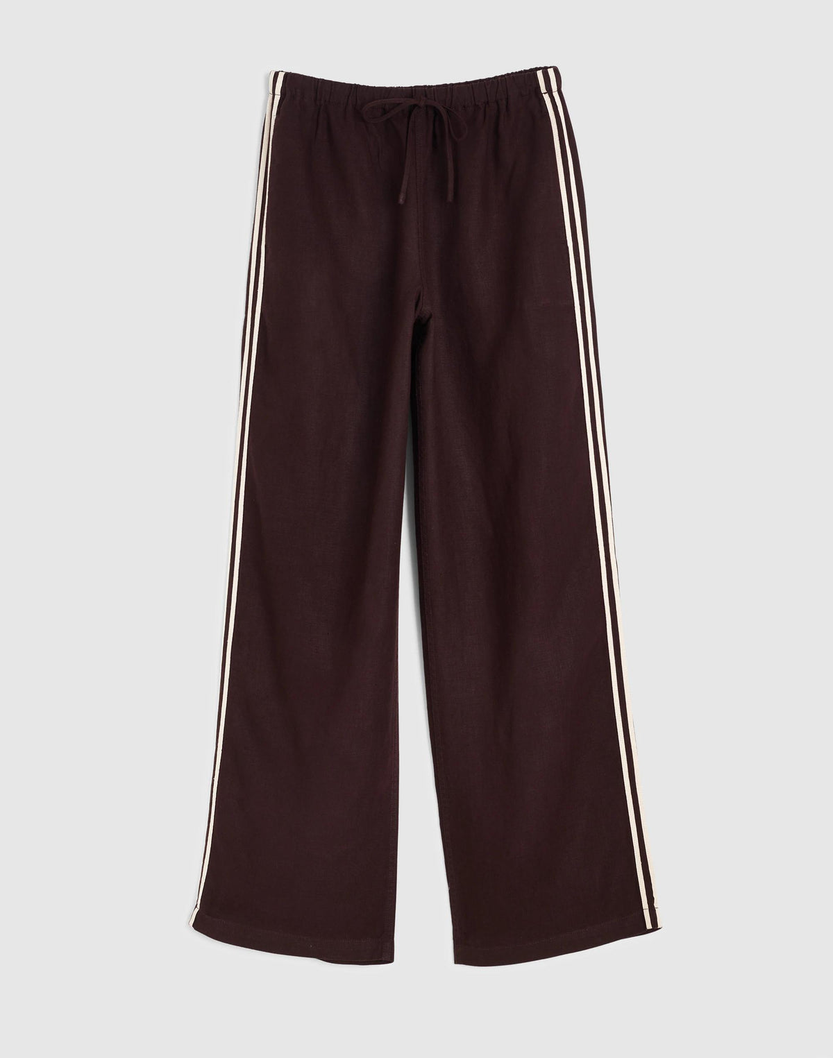 Pull-On Pants in 100% Linen Cocoa | Madewell