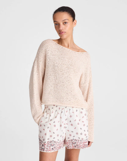 Boatneck Pullover Sweater Oatly | Madewell