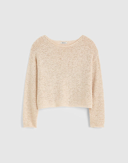Boatneck Pullover Sweater Oatly | Madewell