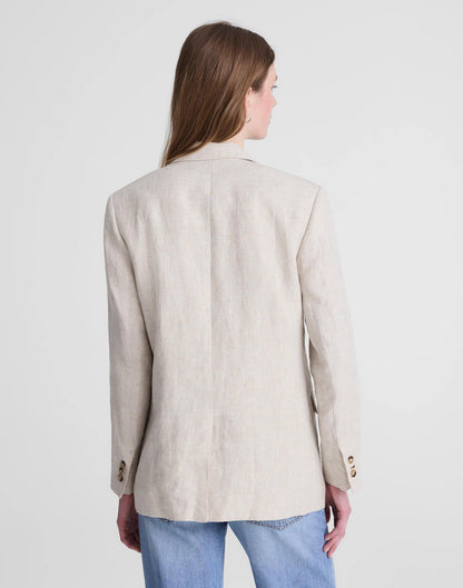 The Mercer Relaxed Blazer Oat | Madewell
