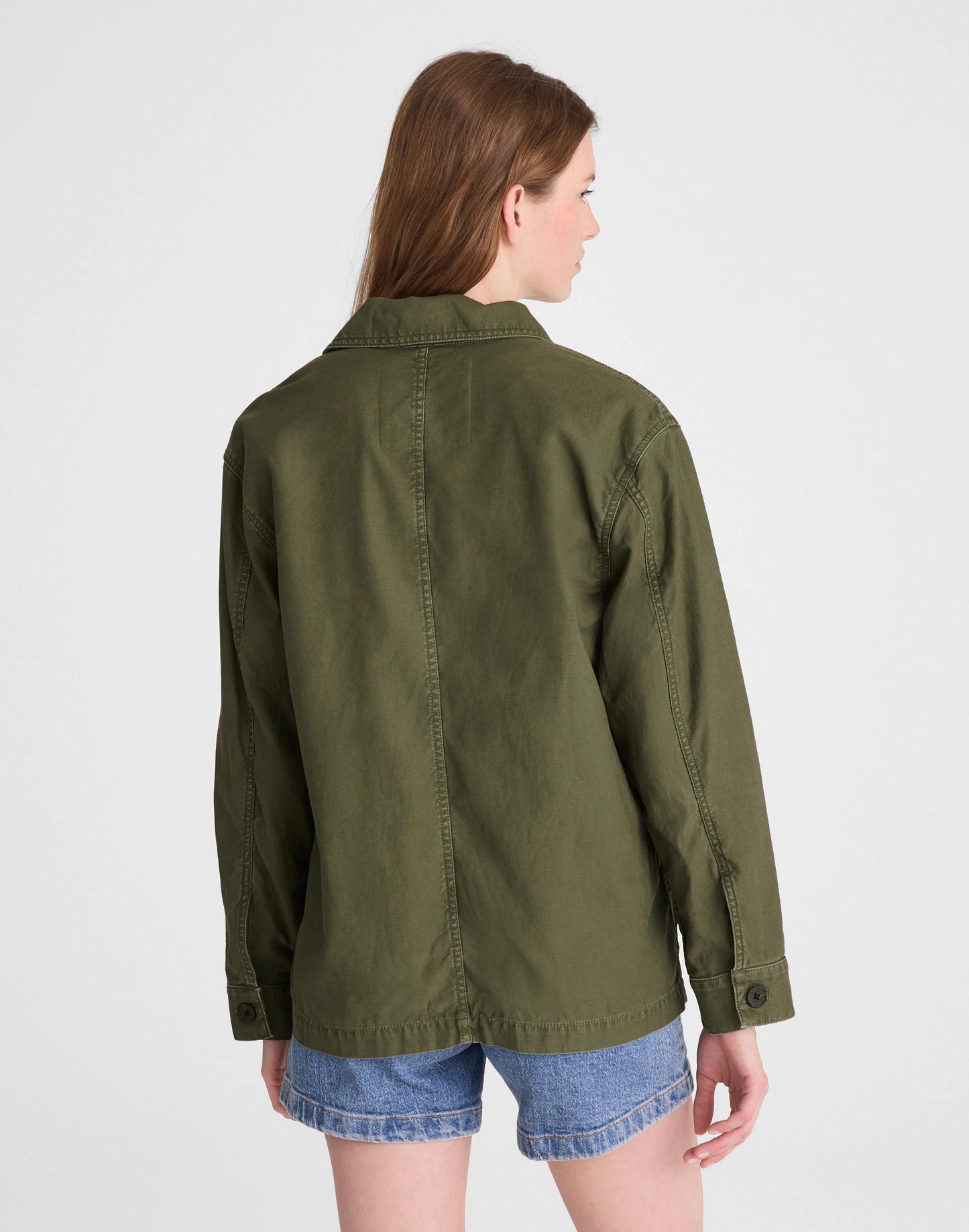 Classic Chore Jacket in Cotton Twill Faded Ivy | Madewell