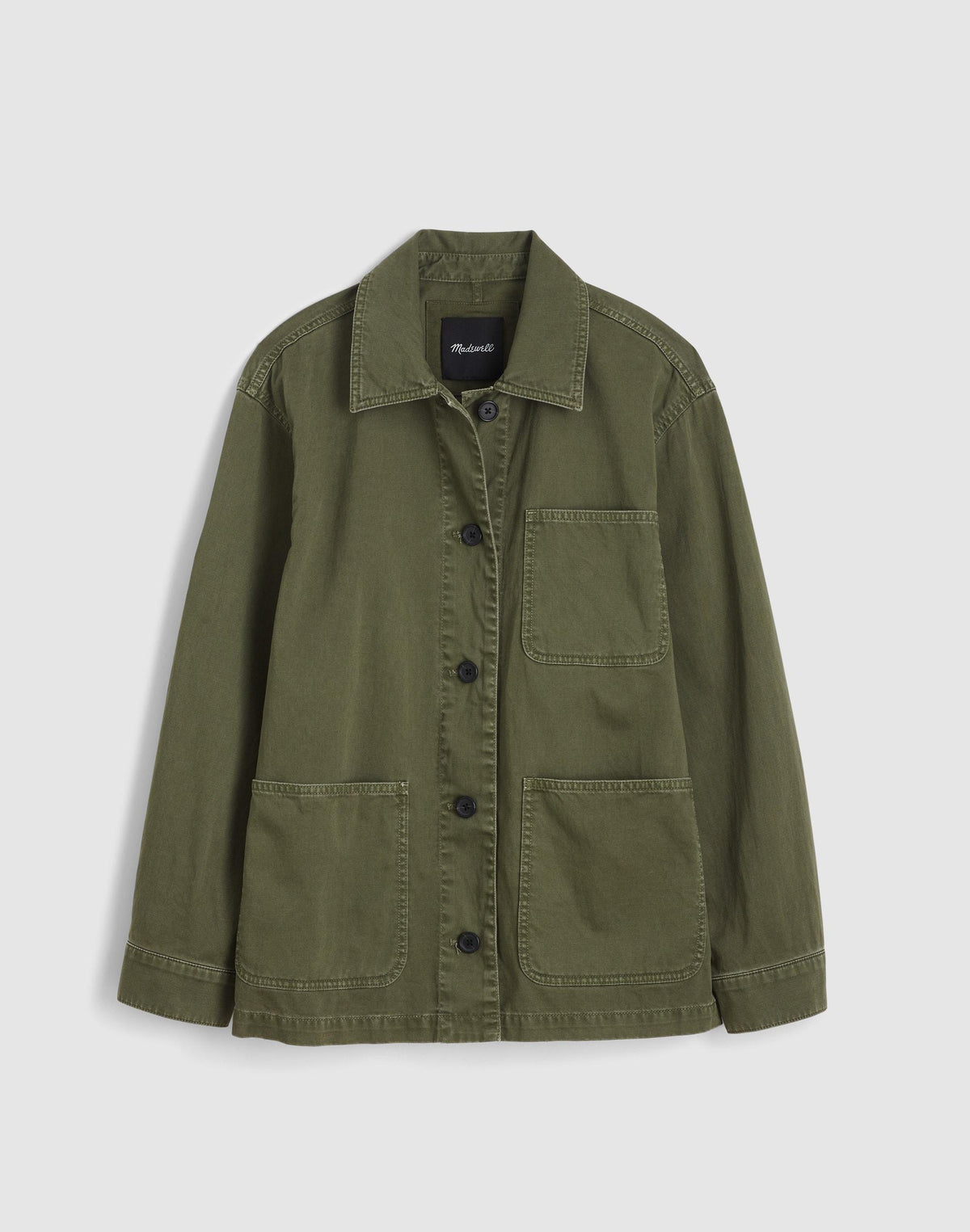 Classic Chore Jacket in Cotton Twill Faded Ivy | Madewell
