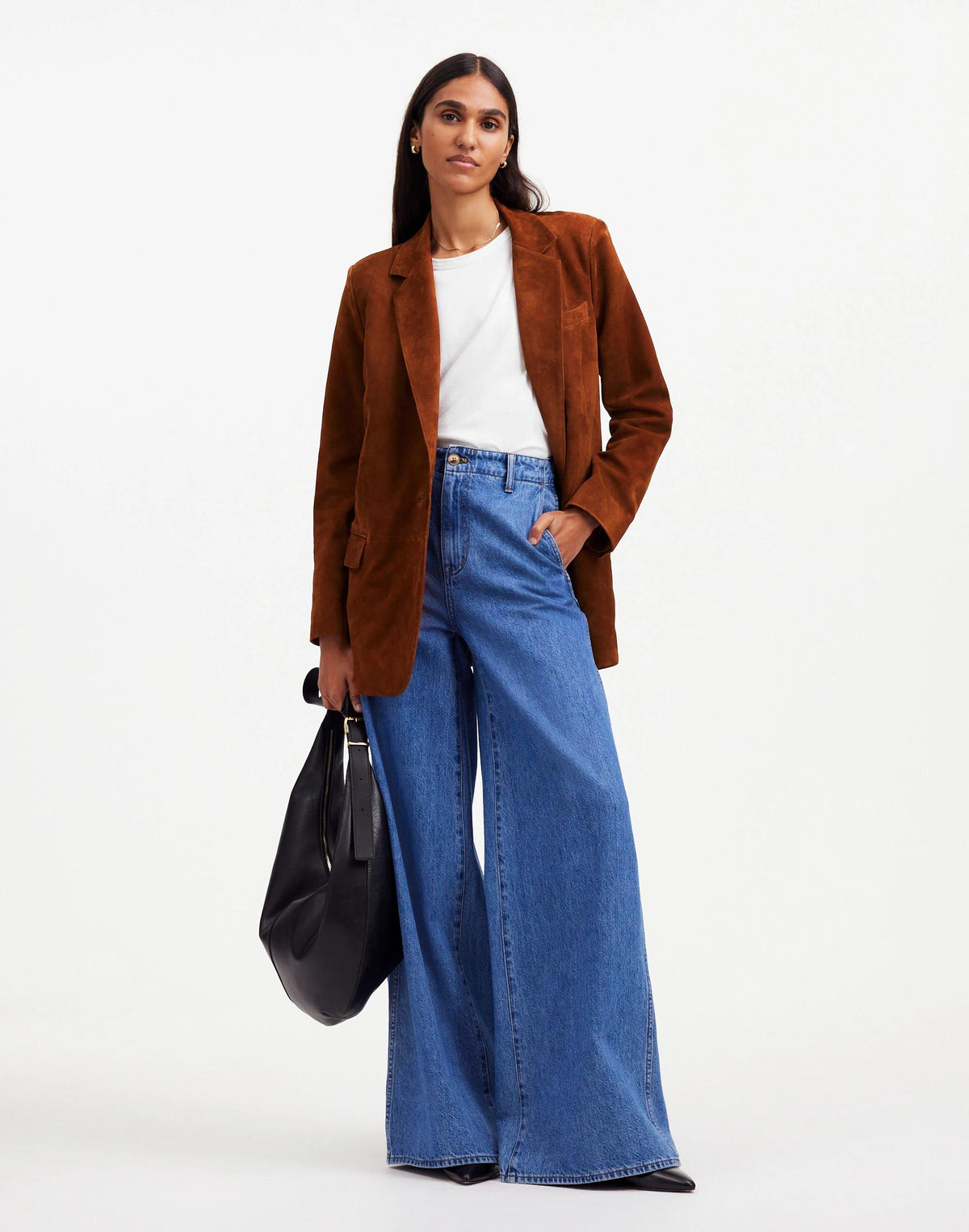 The Kline Blazer Soft Mahogany | Madewell