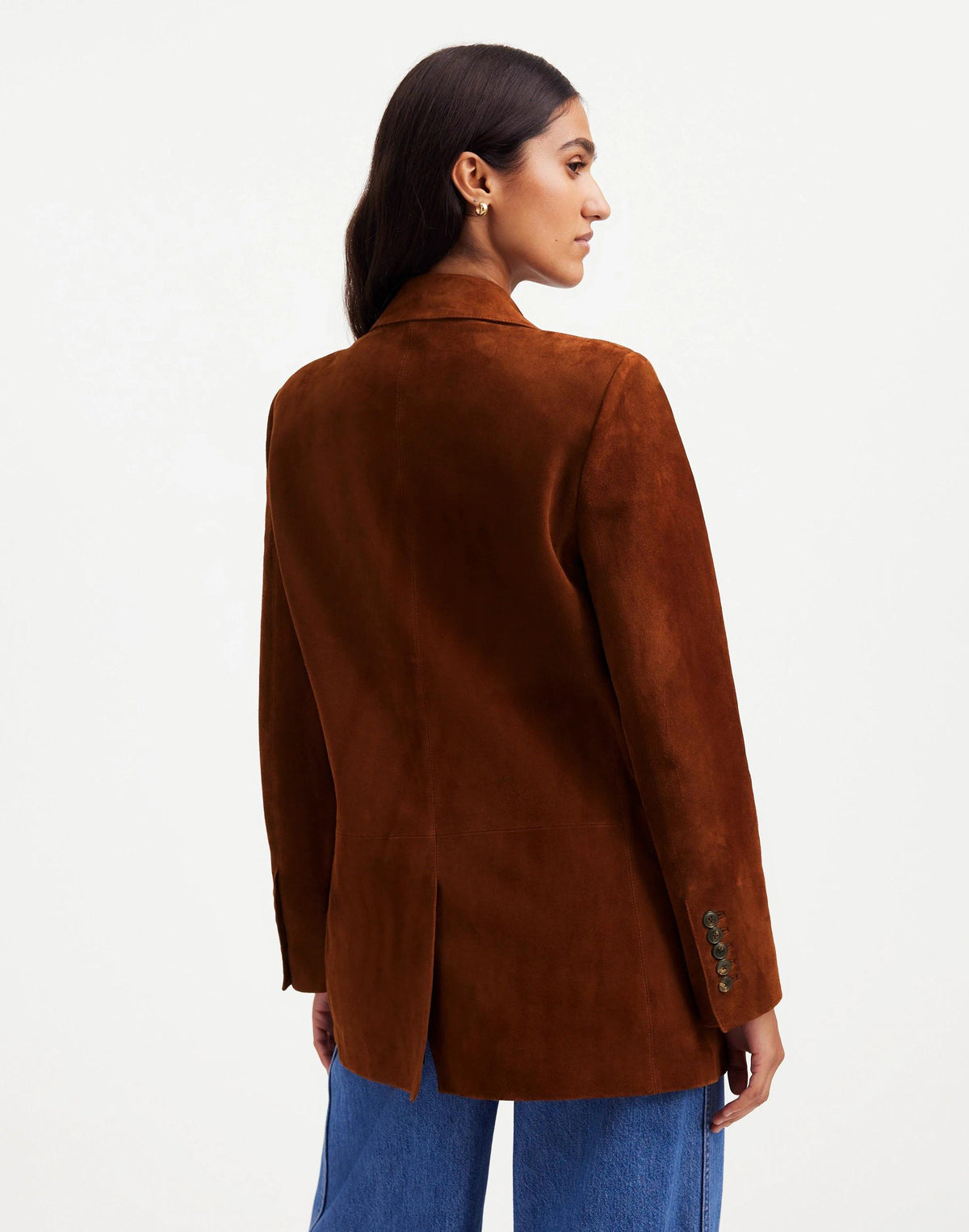 The Kline Blazer Soft Mahogany | Madewell
