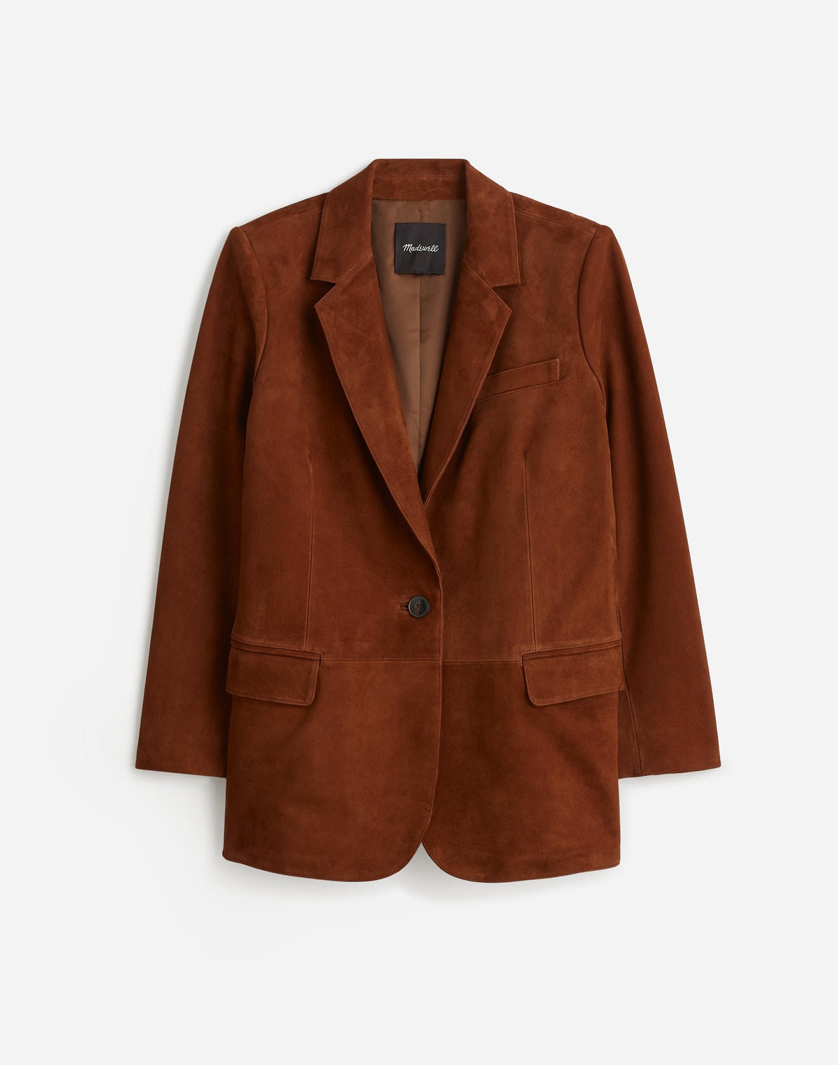 The Kline Blazer Soft Mahogany | Madewell
