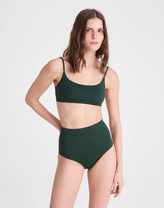 Left On Friday Pool Days Bikini Top Palm | Madewell