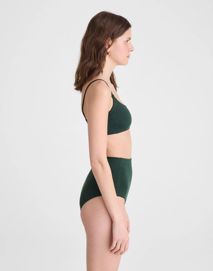 Left On Friday Pool Days Bikini Top Palm | Madewell