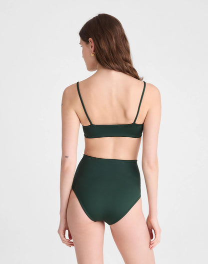 Left On Friday Pool Days Bikini Top Palm | Madewell