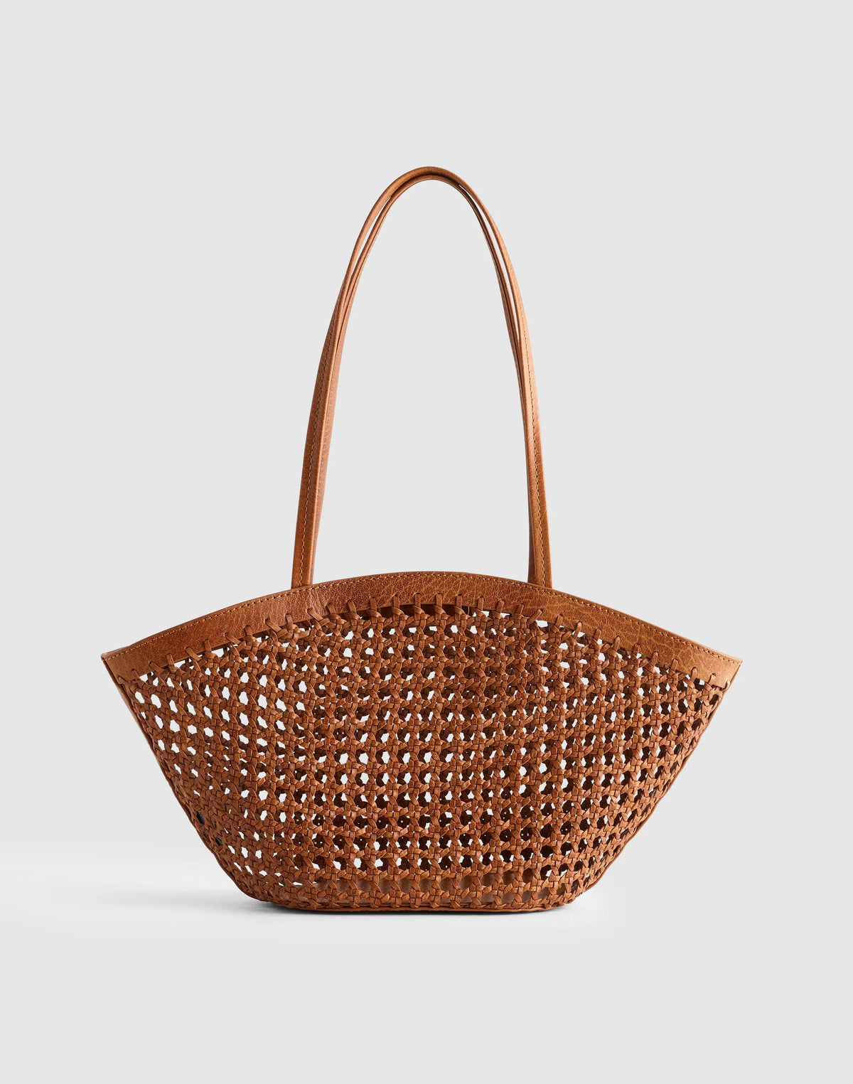 Caning Tote Toasted Coconut | Madewell