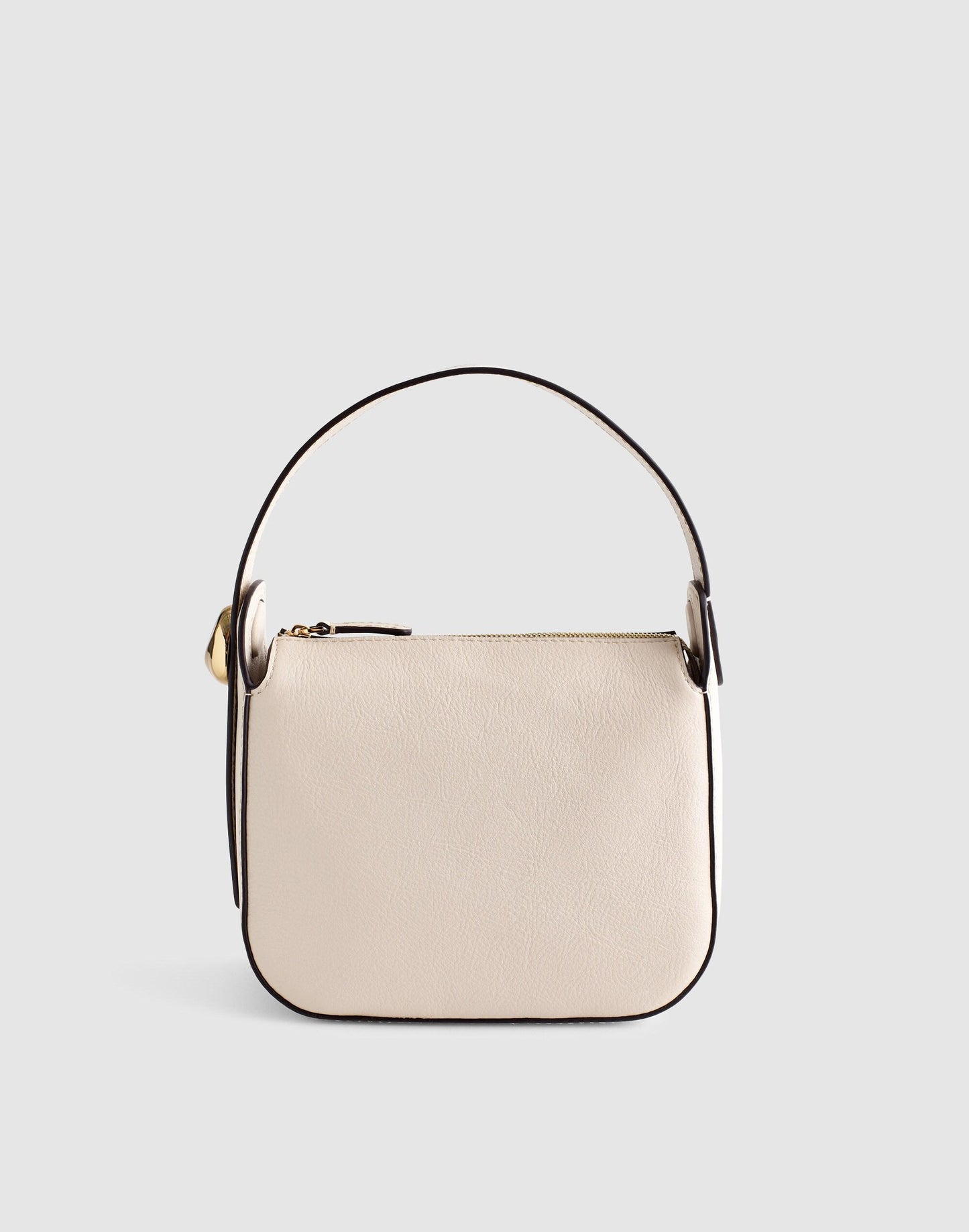The Sculpted Metal Wristlet Bag Vintage Muslin | Madewell