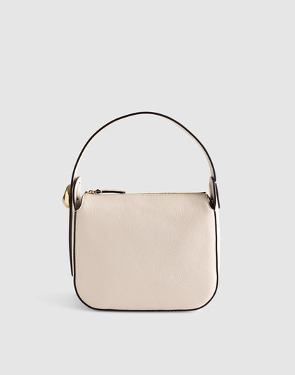 The Sculpted Metal Wristlet Bag Vintage Muslin | Madewell
