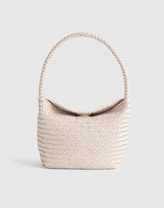 The Signature Woven Shoulder Bag Vintage Muslin | Madewell