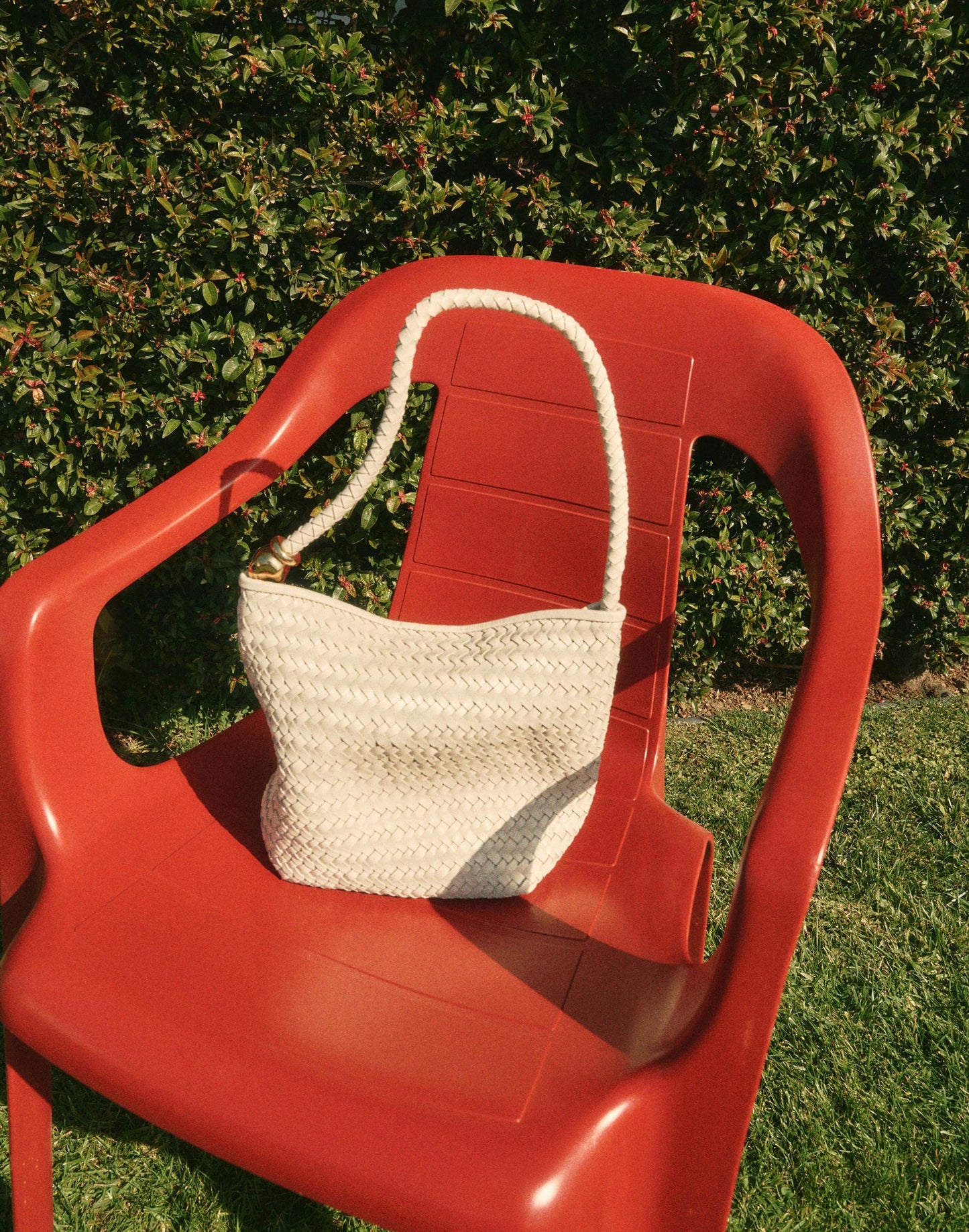 The Signature Woven Shoulder Bag Vintage Muslin | Madewell