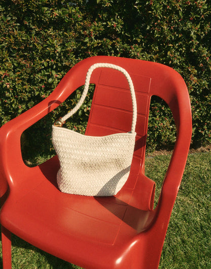 The Signature Woven Shoulder Bag Vintage Muslin | Madewell